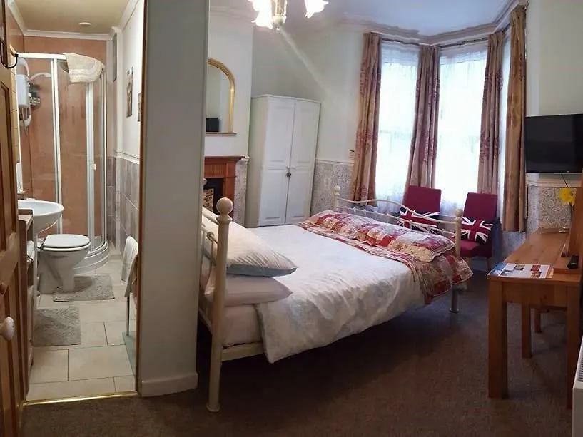 White Guest House Bath